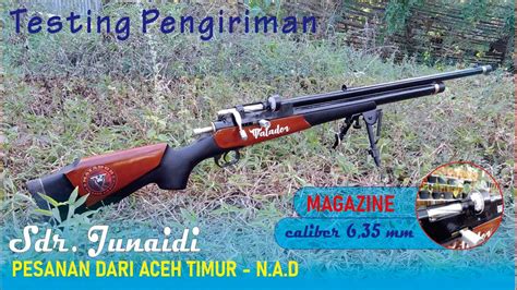 Testing Pengiriman Matador OD 34 MM Call 6 35 MM Pesanan Sdr