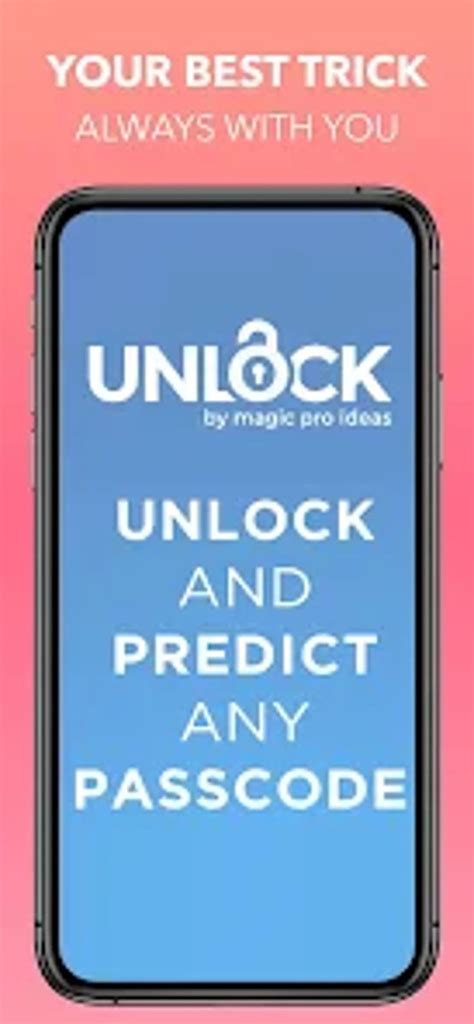 Unlock Predict Any Passcode для Android — Скачать