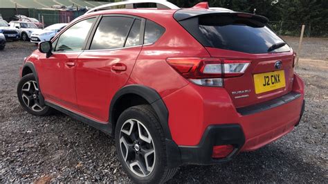 Subaru Xv Red Automatic Auction Dealerpx