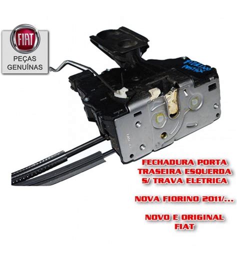 Fechadura Porta Traseira Central Nova Fiorino Original Fiat Mercado Livre