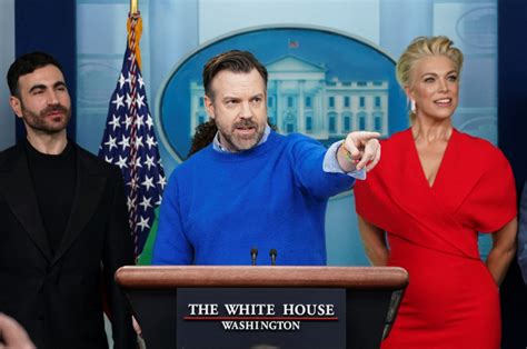 Watch ‘ted Lasso Cast Visits White House To Promote Mental Health