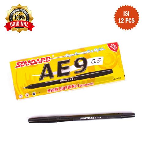 Jual Pulpen Standard Ae9 Ballpoint Pen Standard Pulpen Sekolah Kantor