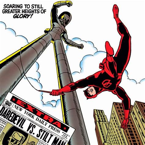 Daredevil vs Stilt Man | Marvel comic book characters, Daredevil ...