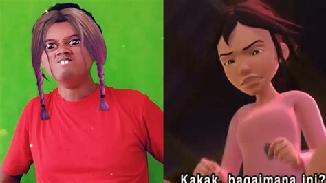 Tiru Kak Ros Marah Upin Ipin Lupa Ulang Tahun Mei Mei Tiru Upin Ipin