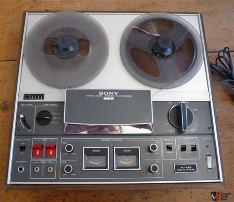 Sony TC 366 3 Head 4 Track Reel To Reel Tapedeck Photo 1125861 US