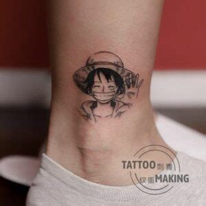 Tatuagem One Piece Pequena - Tatuagem One Piece: +70 tattoos lindíssimas para fazer!