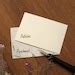 25 Mini Envelopes With Blank Cards Parchment Natural Paper Wedding