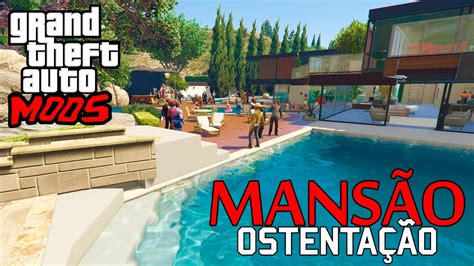 Gta V Nova Mans O De Luxo No Mar Gta Mod Propriedades Youtube