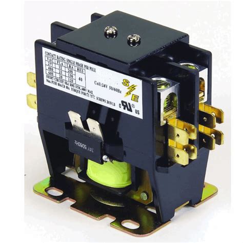 25 AMP 2 POLE 120 VOLT CONTACTOR – A&R Supply - Air Conditioning & Refrigeration Wholesaler