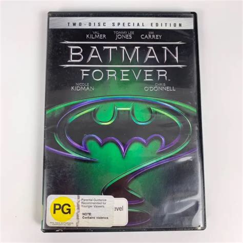 Batman Forever Special Edition Dvd 1995 Val Kilmer Jim Carrey