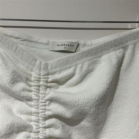 Nude Lucy Peter Ruched Skirt Size M Perfect Depop