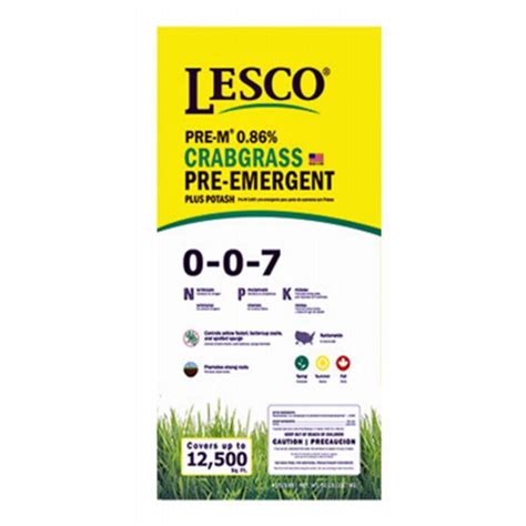 Lesco 50 19 0 7 Dimension Crabgrass Preventer Dry Lawn 50 Off