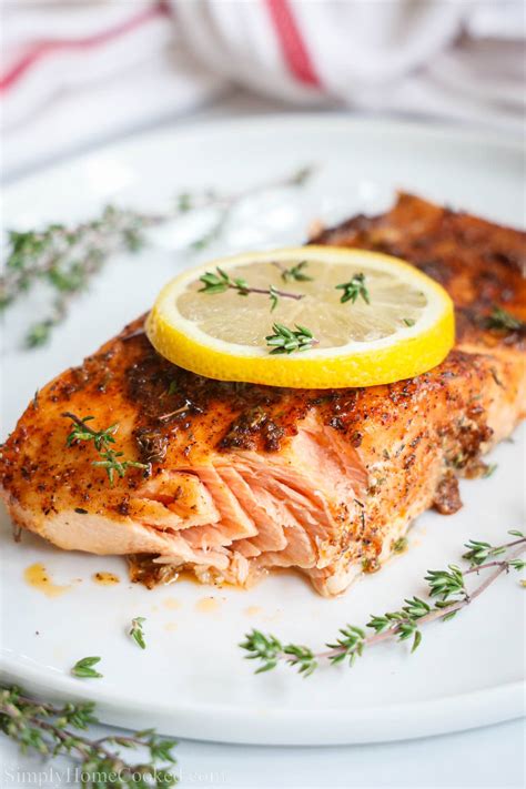 Baked Salmon Recipe Spicy Middle Eastern Baked Salmon | Gimme