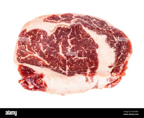 Raw Rib Eye Beef Steak From Aberdeen Angus Bull Stock Photo Alamy