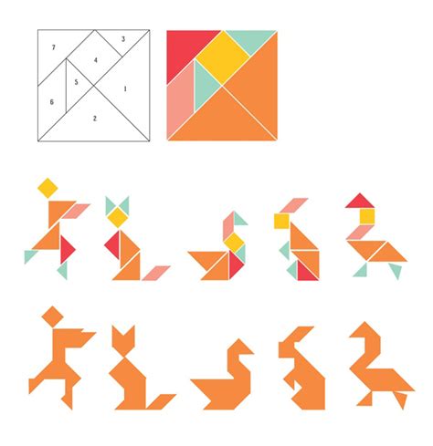 Tangram Animals - ClipArt Best