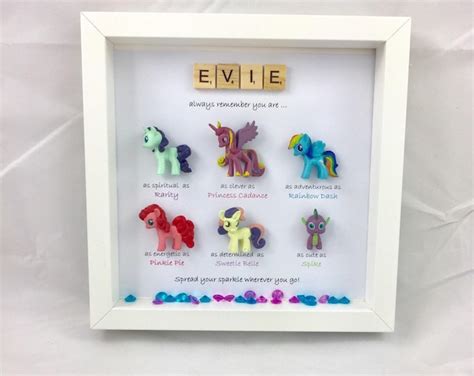 Personalised My Little Pony Style Special Box Frame - Etsy