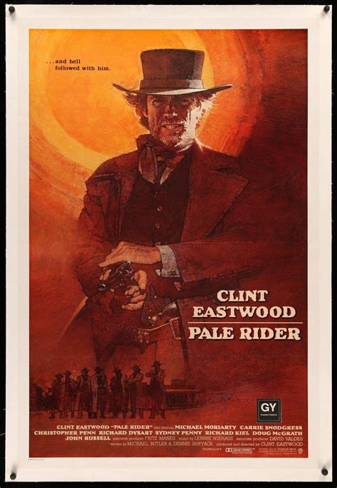 Pale Rider (1985) | Pale rider, Clint eastwood, Western movie