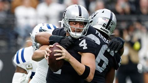 Speechless Derek Carr Cries After Loss To Colts Outkick