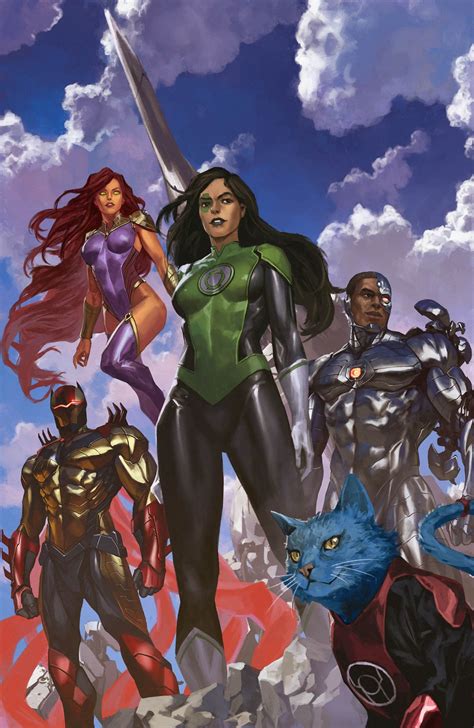 Cover Justice League Odyssey Variant By Skan R Dccomics