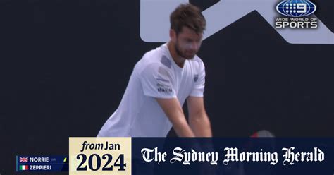 Video: Australian Open Highlights: Cameron Norrie v Giulio Zeppieri