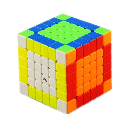 CASSE TETE Stickerless Cube magique magnétique professionnel 6x6x6