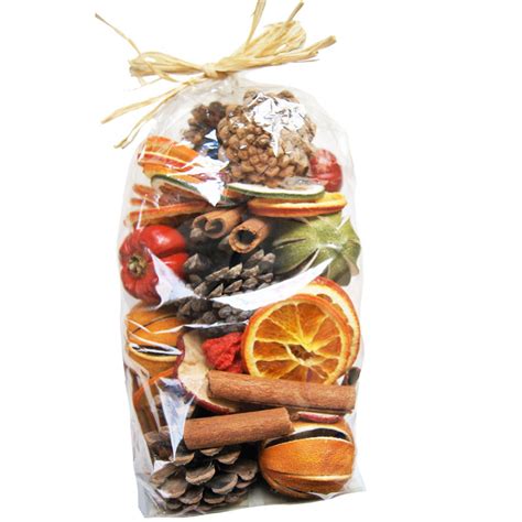 scented winter dried fruit mix bag hairy fairy
