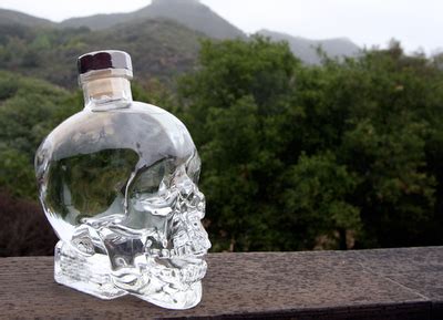 PUMPKINROT.COM: The Blog: The Crystal Skull (Vodka Bottle)