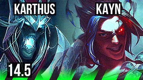 KARTHUS Vs KAYN JNG 10 0 3 66 Winrate Legendary NA Challenger