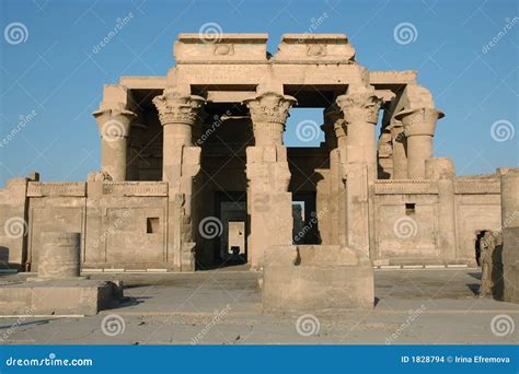 Kom-Ombo Temple stock photo. Image of brick, antiquity - 1828794