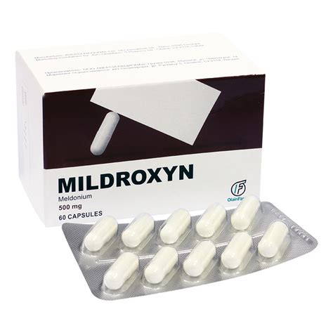 Mildroxin 500mg 60caps 64573 National Surgery Center