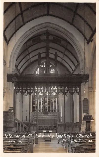 Newport Isle Of Wight Interior Of St John The Baptists Churchpews