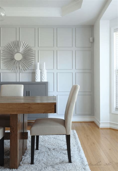 4 Dining Room Wall Trim Ideas