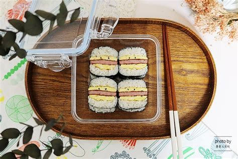 하와이안 스팸 무스비 만들기 네모김밥 요리 무스비틀 활용 초간단 김밥 도시락 싸기 네이버 블로그