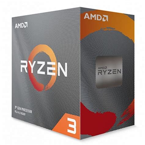 Procesor De Computer AMD Ryzen 3 4100 MPK 4C 8T 3 8 6MB AM4 Box