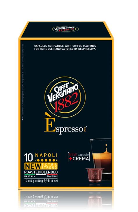 Caff Vergnano Spresso Napoli Capsules Nespresso Compatible