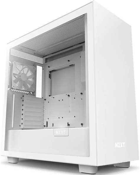 Nzxt H Matte White Mid Tower Case Hvit Cm H Bw Dustin No