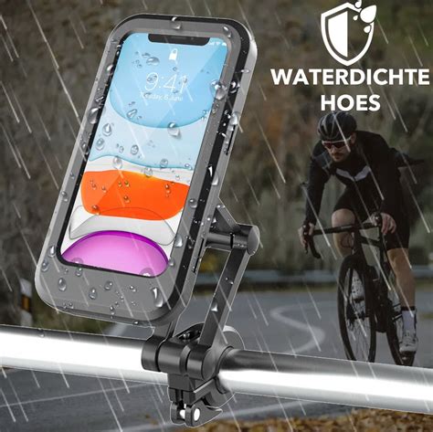 Telefoonhouder Fiets Waterdicht Verstelbaar Universeel