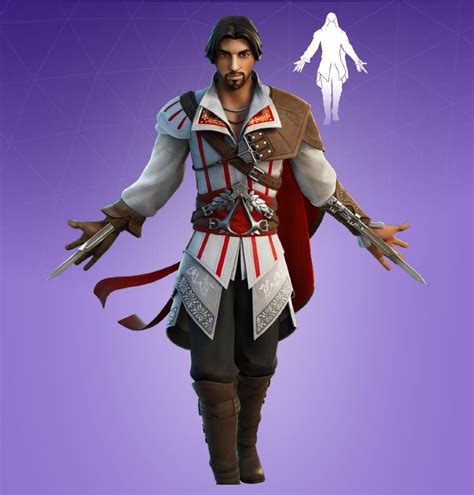 Fortnite Ezio Auditore Skin - Character, PNG, Images - Pro Game Guides