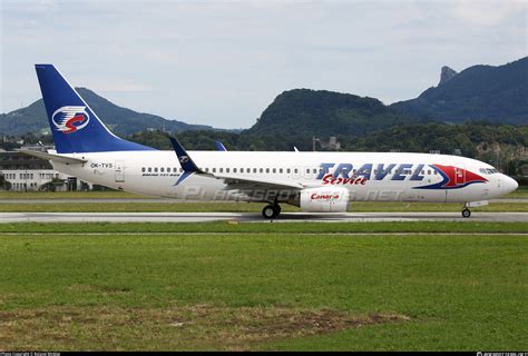 OK TVS Travel Service Boeing 737 86N WL Photo By Roland Winkler ID