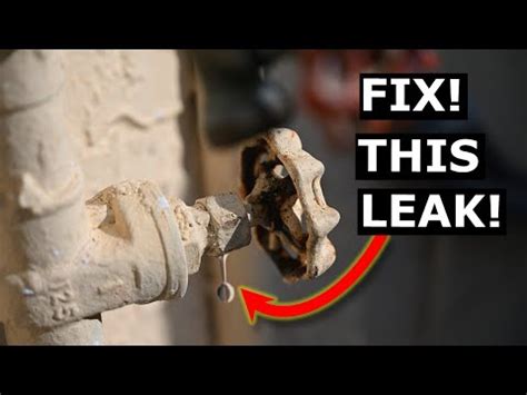 How To Fix Leaking Shut Off Valve Fast Diy Plumbing Video By Jeff Ostroff