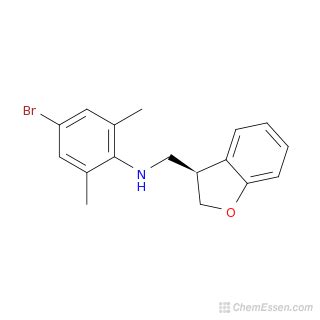 4 Bromo N 3R 2 3 Dihydro 1 Benzofuran 3 Ylmethyl 2 6