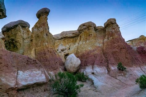 Paint Mines Interpretive Park Colorado Springs Stock Photo - Image of ...