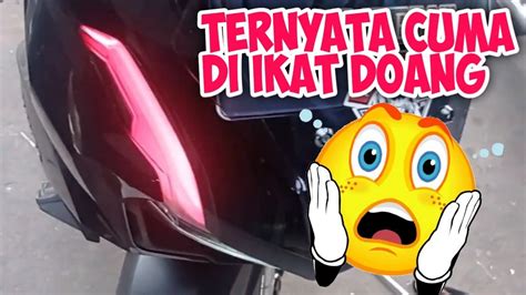 Cara Pasang Lampu Alis Running Honda ADV 160 YouTube