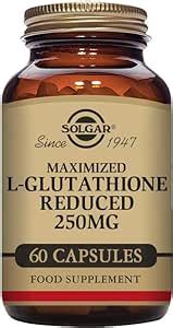 Solgar Maximised L Glutathione Reduced 250 Mg Vegetable Capsules Pack