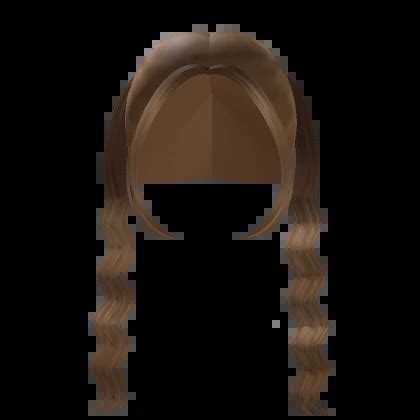 Curly Flowy Caramel Pigtails Roblox Item Rolimon S