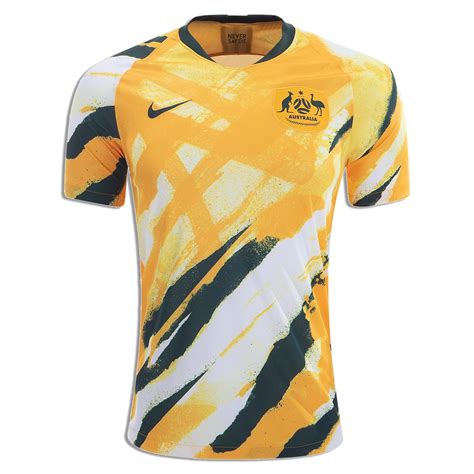 Australia 2019 Jersey Home Camisetas Deportivas Camisa De Fútbol