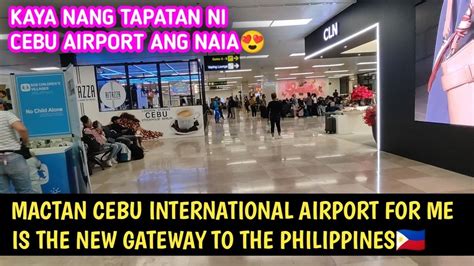 Mactan Cebu International Airport Manila Naia And Clark Ay 3 Major Airports In The Philippines