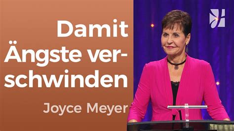 Erkenntnisgewinn Ngste Beim Namen Genannt Joyce Meyer