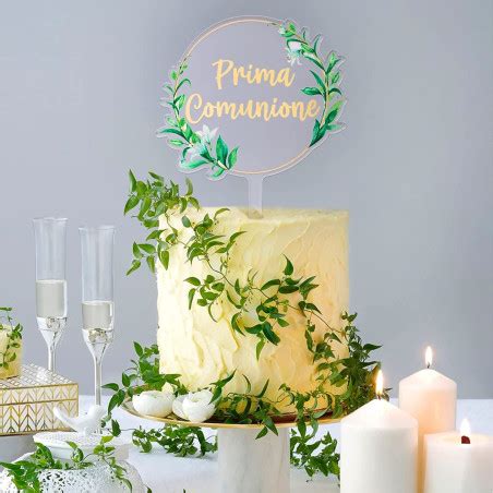 Cake Topper Prima Comunione