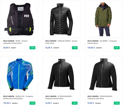 ¡OUTLET HELLY HANSEN! Hasta 75% DTO. en ropa, calzado y accesorios